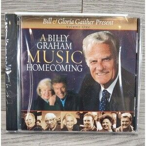 A Billy Graham Music Homecoming, Vol. 1 by Bill & Gloria Gaither (CD, 2001) New
